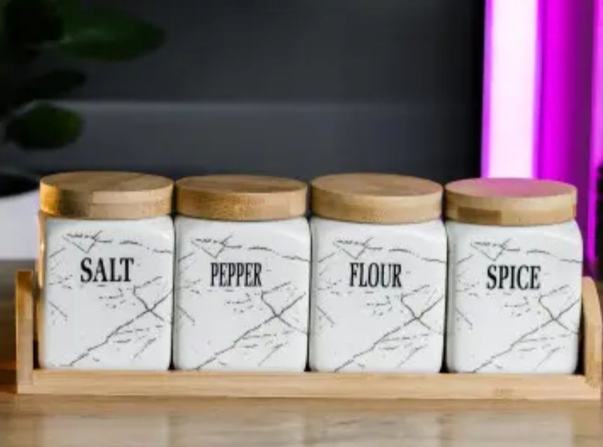 Набір для сипучих продуктів .Кераміка