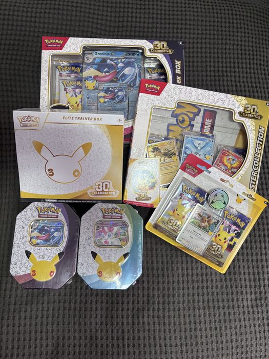 Lote Pokémon 30th