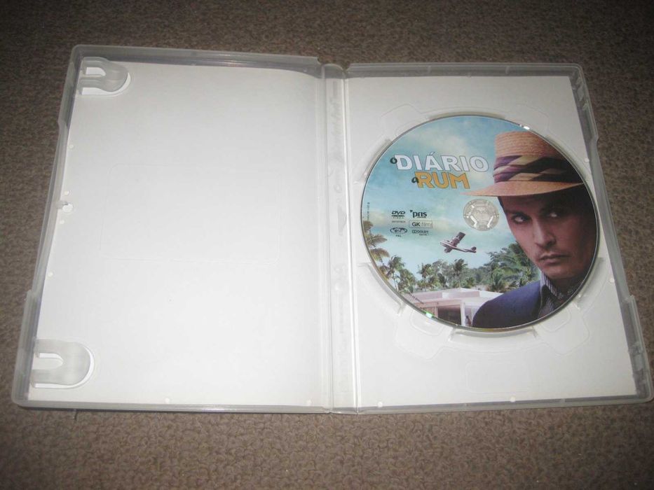 DVD "O Diário a Rum" com Johnny Depp