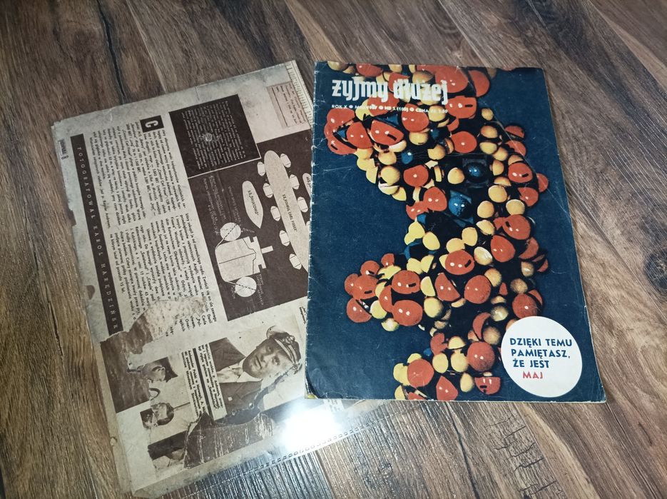 Stare gazety PRL żyjmy dłużej i fragmenty innych