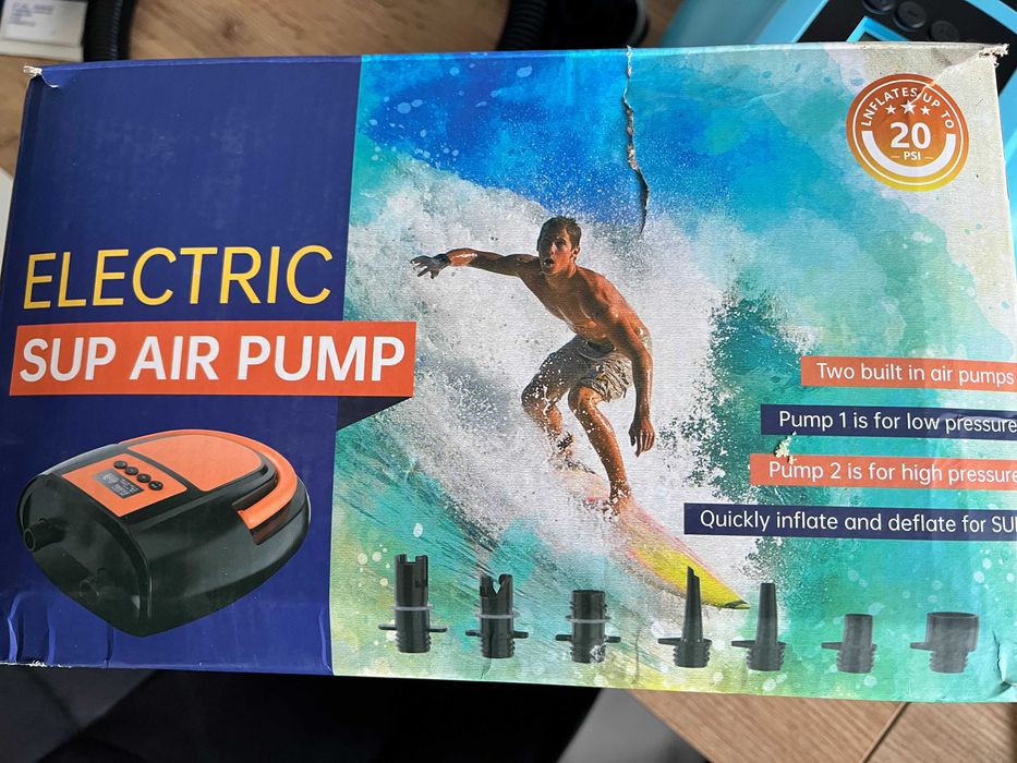 Pompka elektryczna 12V do deski SUP ZAFIED 20PSI