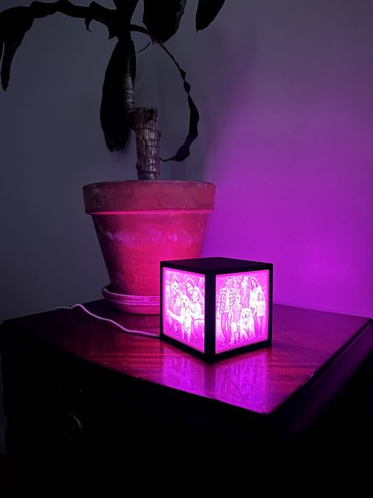 Luminária Cubo Memórias