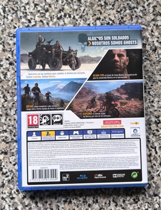 Ghost recon wildlands PlayStation 4