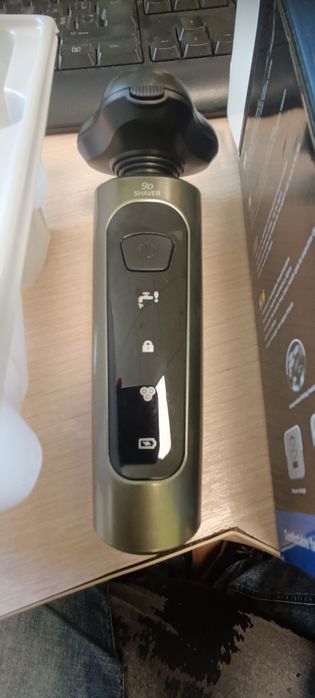 Електробритва 9d плаваюче лезо миється USB зарядка акумуляторна