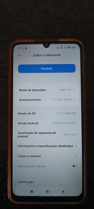 Telemóvel Redmi 13C