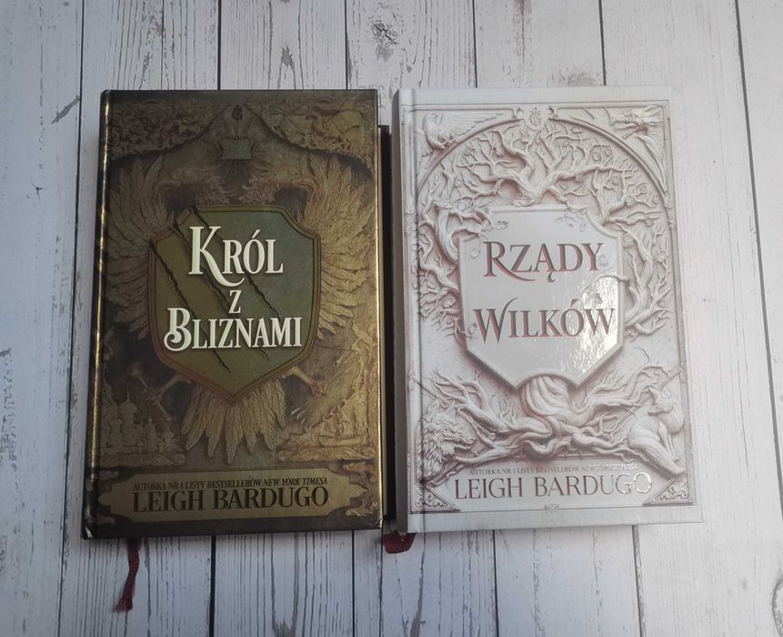 Leigh Bardugo - Król z bliznami + Rządy wilków [bdb]