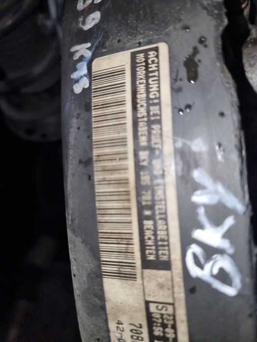 Motor Seat Ibiza 1.4 16v BKY 101.000km