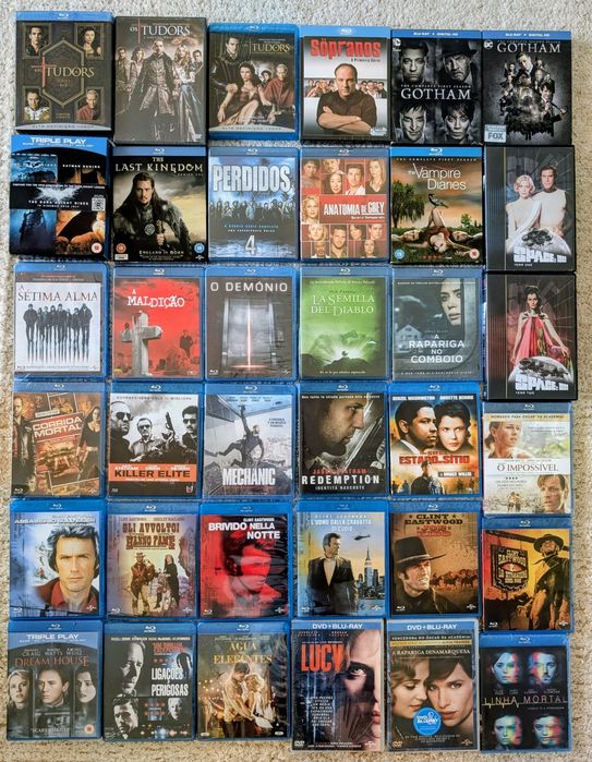 Blu-rays de Coleção – Títulos Raros (ver 8 fotos)