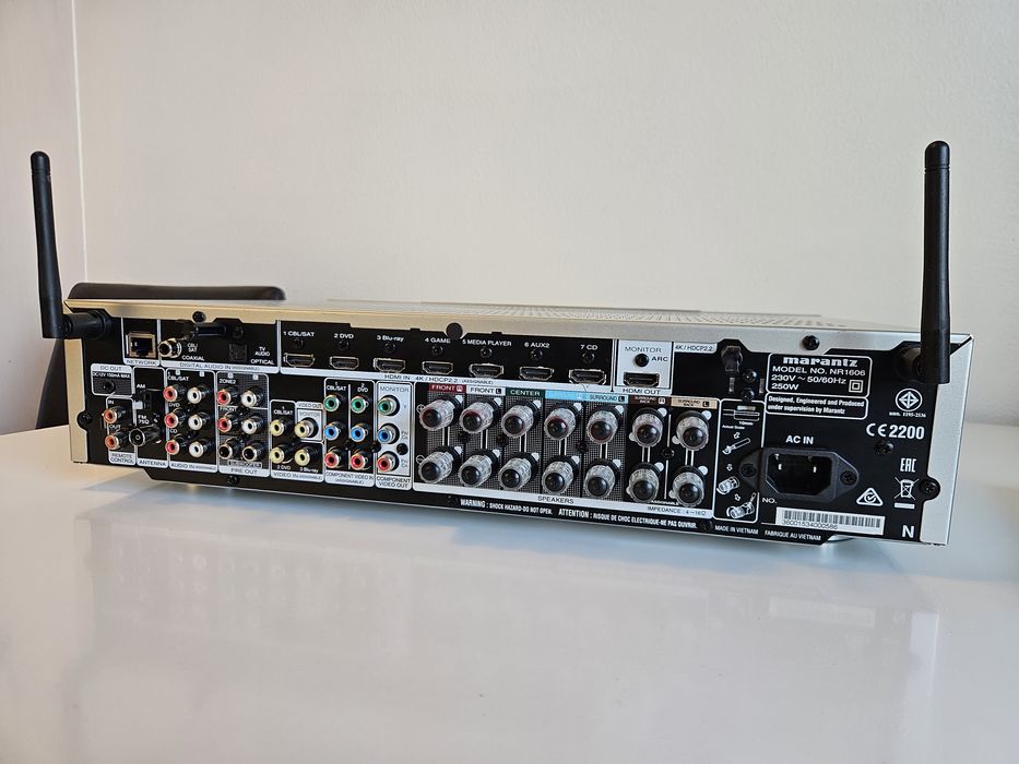 MARANTZ NR1606 7.2  Dolby Atmos 4K  Bluetooth