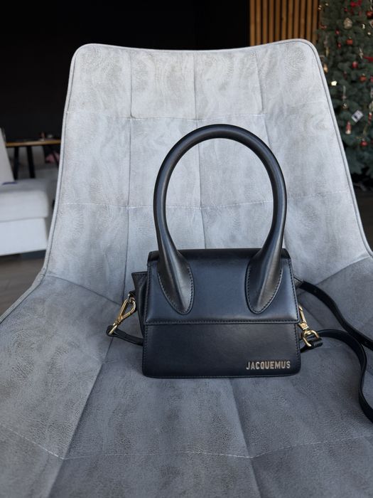 Сумка чорна Jacquemus Le Chiquito оригінал