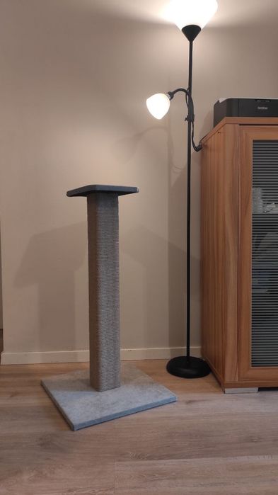 Stabilny drapak dla kota 90 cm | Drapak jutowy