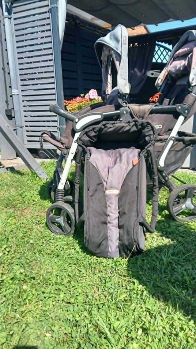 Wózek dla rodzeństwa EasyGo Duo – rok po roku – 300 zł