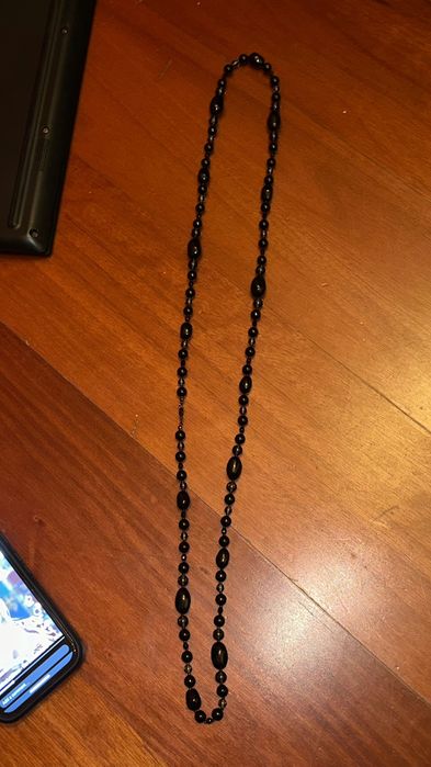 Conjunto Colar Longo de Cristais + Pulseira Unisex (Nova) - €24