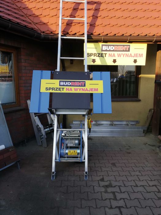 winda dekarska  wyciąg dekarski drabina