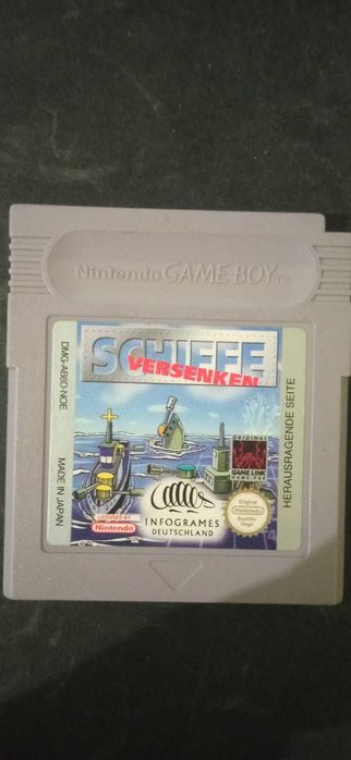 Gameboy classic gra Schiffe Versenken