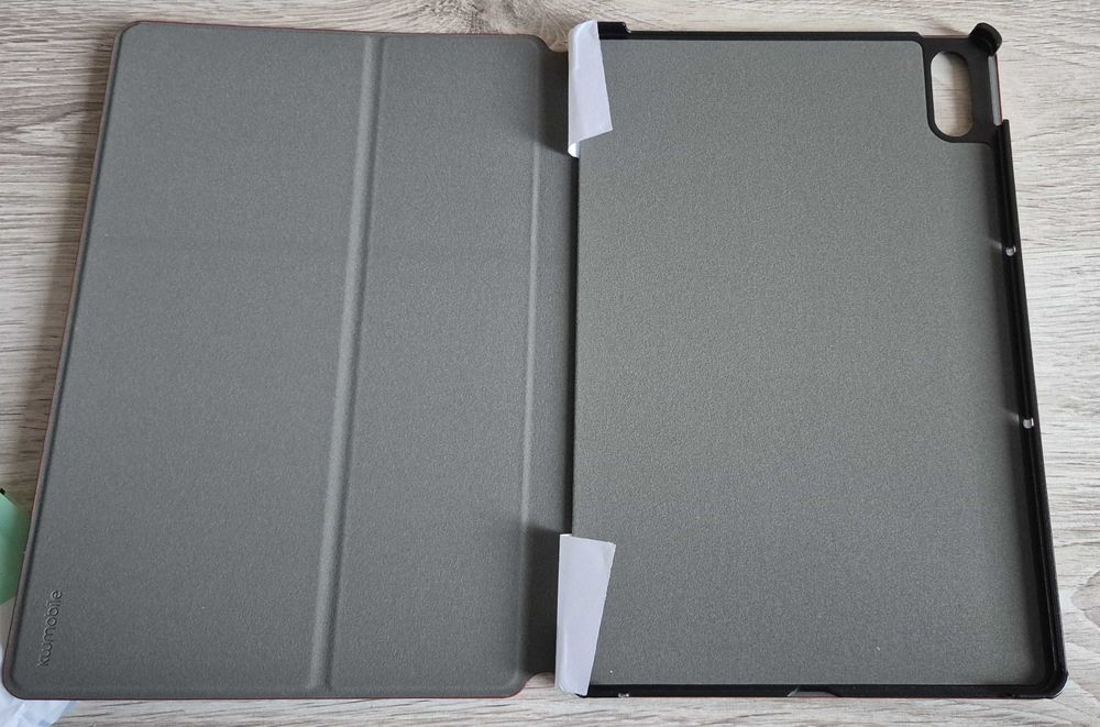 kwmobile Etui kompatybilne z Lenovo Tab P11 Pro ze skóry PU i płócienn