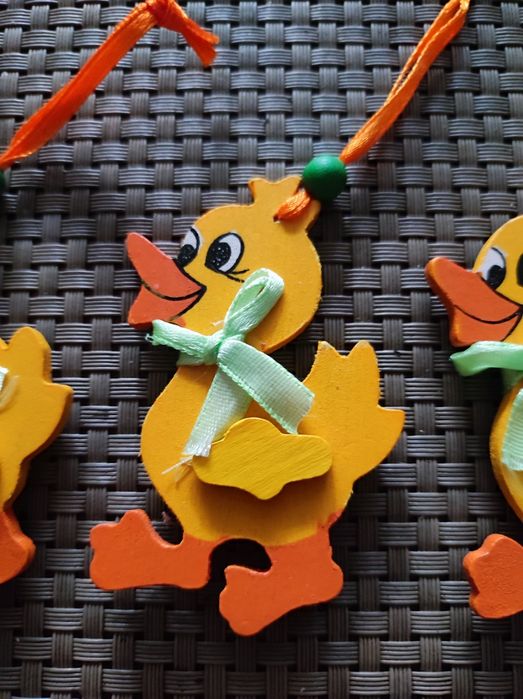Wielkanocne kaczki ozdoby 3D
