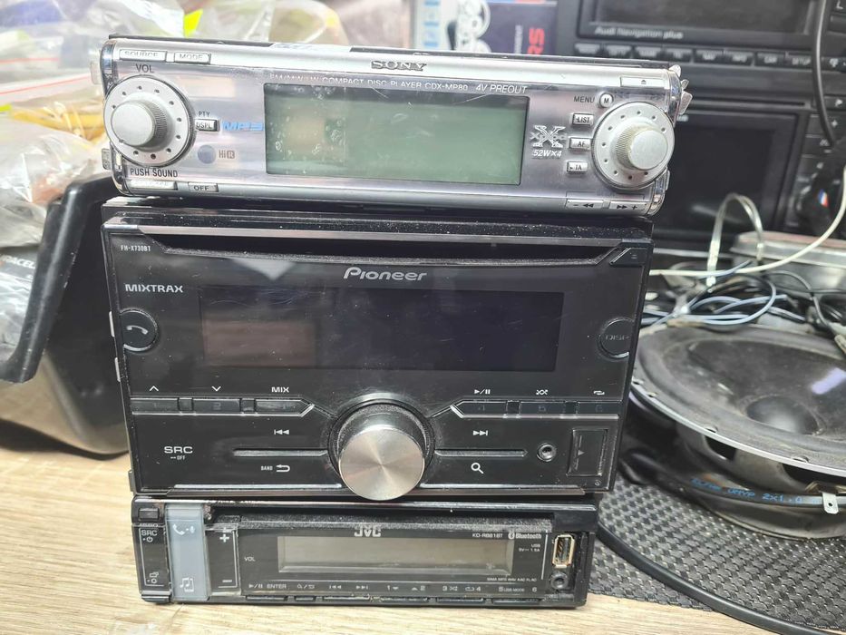 sony cdx-mp80 4v xplod top high end jvc kd-r881bt pioneer fh-x730bt