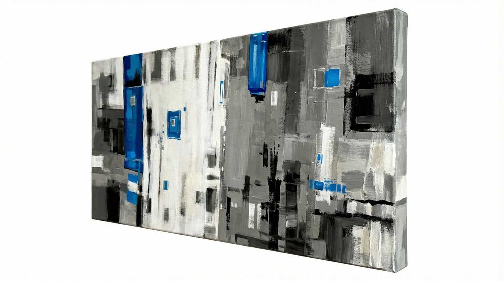 Nowoczesny obraz abstrakcyjny 120x60x4 cm