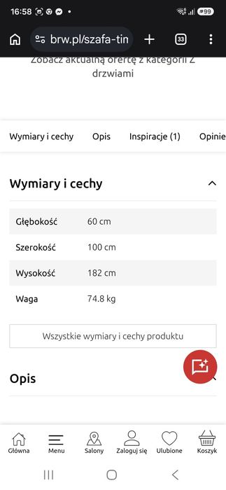 Szafa do pokoju dziecięcego