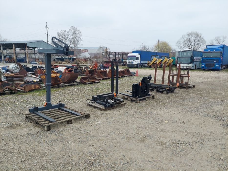 Палетница,Захват піддонів, рулонів та іншого Hiab,Atlas,Palfinger,HLK
