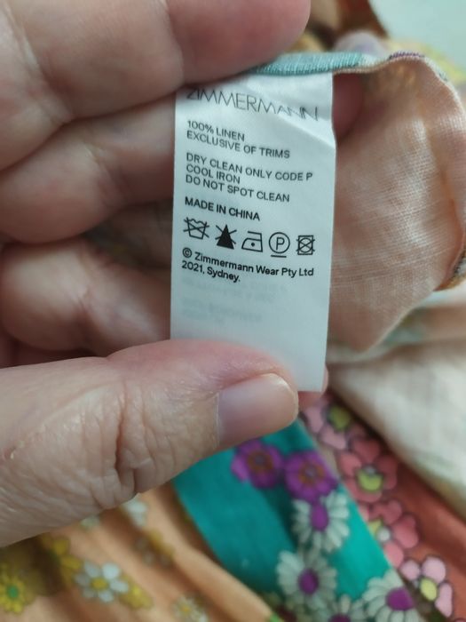 Vestido Zimmerman traçado