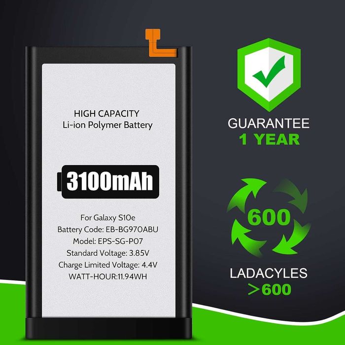 NOWA Bateria Samsung S10e G970 EB-BG970ABU 3100mAh