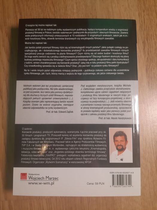 Organizacja produkcji filmu fabularnego - Michał J. Zabłocki NOWY