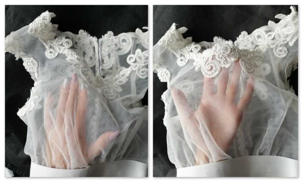 Bolerko ślubne rozmiar 34