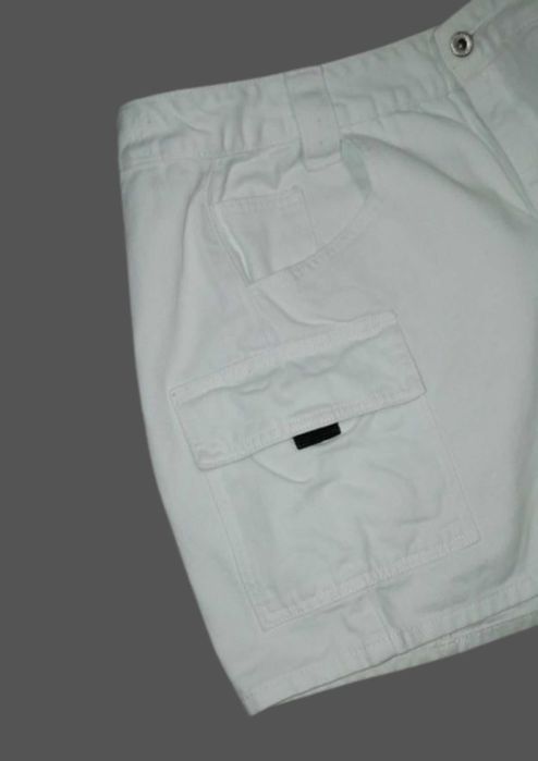 Біла джинсова юбка