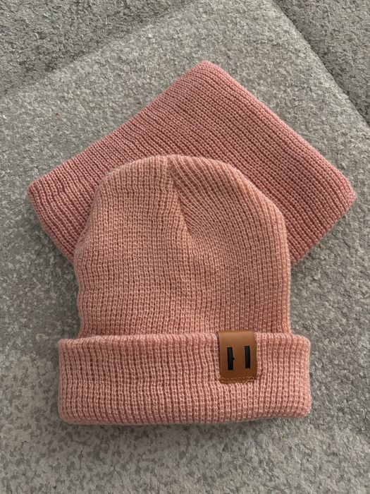 Nowy komplet/zestaw komin+czapka r.104/110