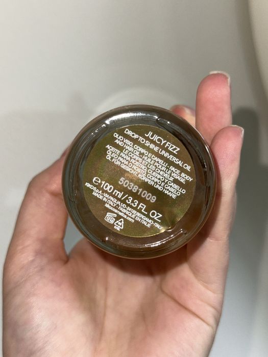 Масло для тела и волос Kiko milano juicy fizz oil