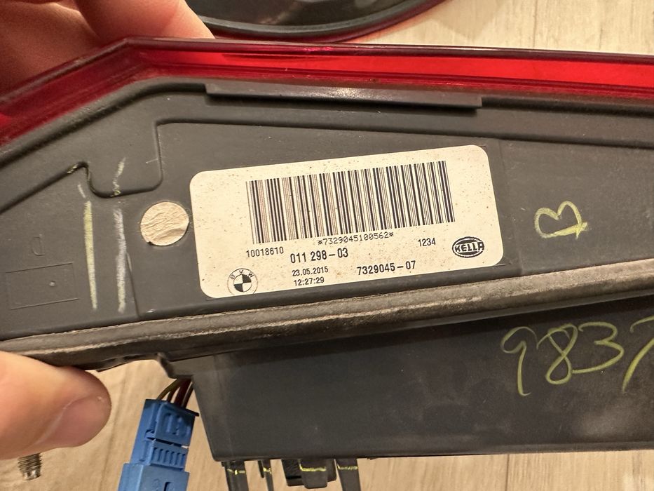 Фонарь bmw x5 f15 f16 g05 g01