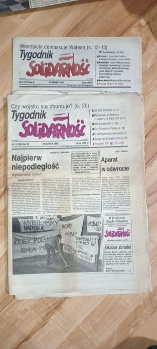 Tygodnik Solidarność 1981/1989/1990, Tygodnik Gdański Solidarność 1989
