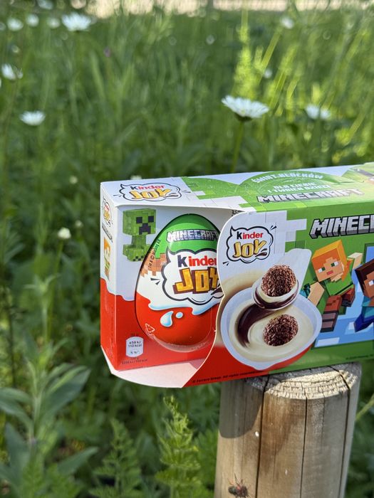 Kinder Joy 3x20g Edycja Limitowana Minecraft 12szt box prezent