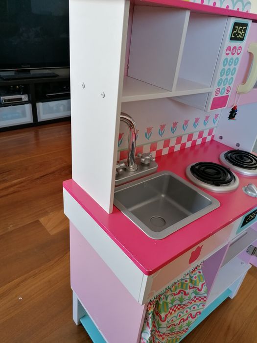 Cozinha de brincar criança