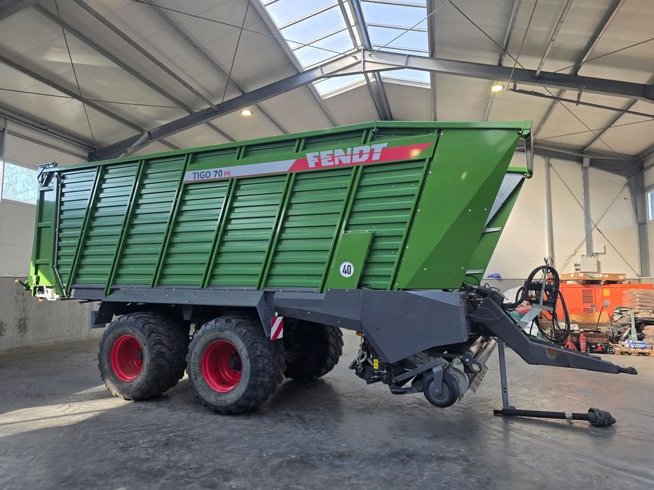 Fendt TIGO 70 PR  Przyczepa zbierająca Fendt Tigo 70