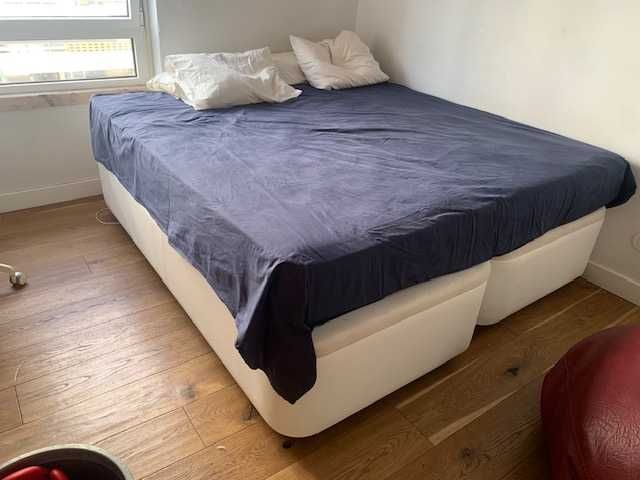 Sommier e colchão ( 90/200)