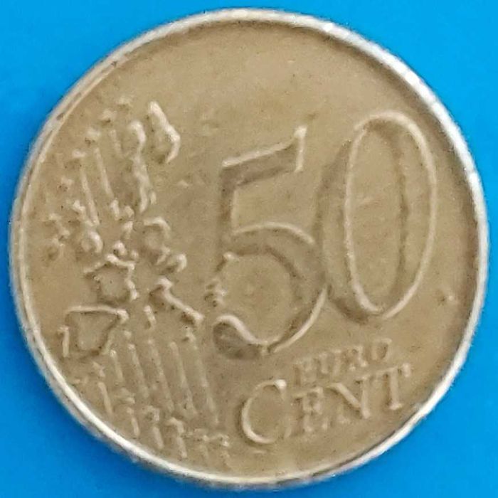 50 Cêntimos de 1999 da Bélgica, Alberto II
