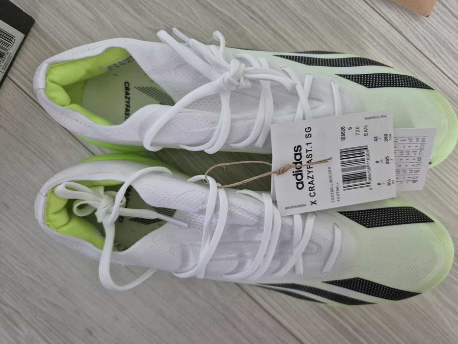 Profesjonalne buty korki adidas X Crazyfast.1 SG IE6626 rozmiar 42