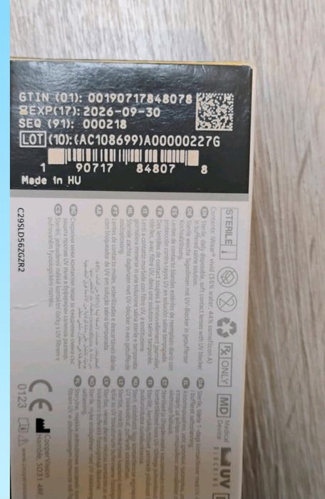 Soczewki iware -3,25 -3,75