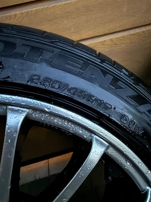 Felgi 17" 5x120 multispoke (wzór a'la Styling 73) BMW E46/E36+opony letnie 225/45 R17