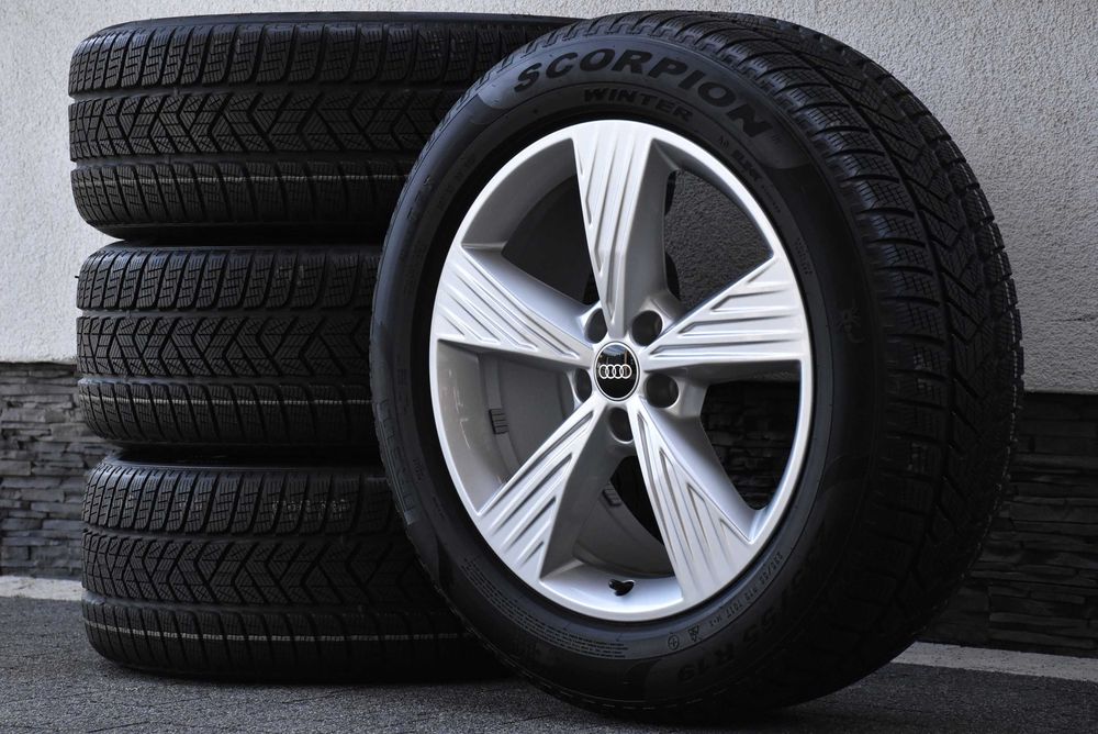 Nowe koła zimowe OEM Audi Q4 Sportback e-tron VW ID.4 ID.5 ID.6 SKODA ELROQ ENYAQ PEAQ CUPRA Tavascan 19" Pirelli