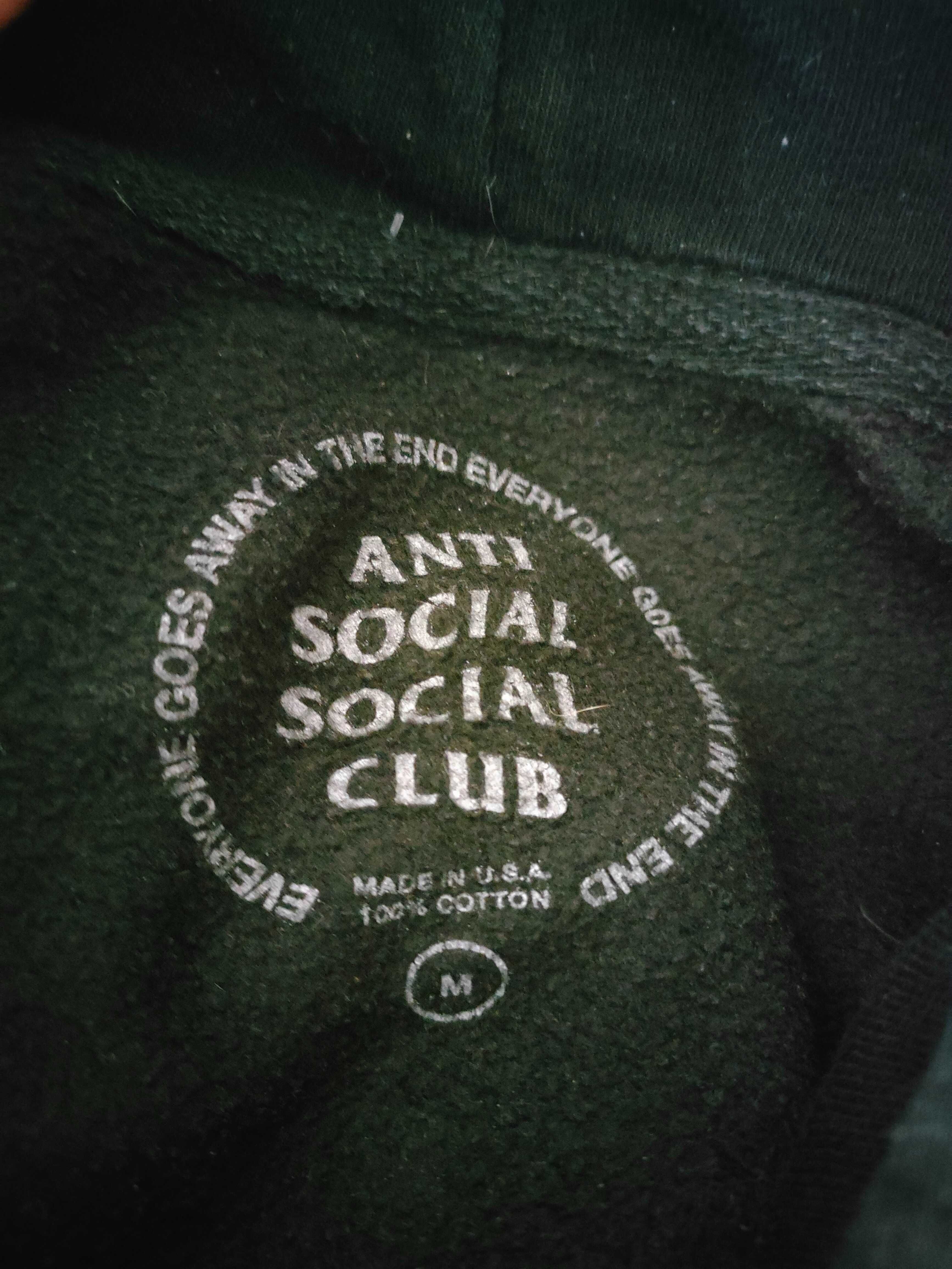 Bluza z kapturem hoodie anti social social club assc x dhl M Warszawa Targowek OLX.pl