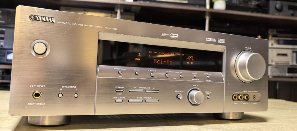 Ресивер Yamaha RX-V459/Optical/4Ω/  пульт
