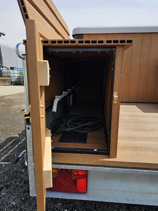 Mobilne Jacuzzi wanna spa COMFORT Balia jakuzzi HOT TUB Euroline