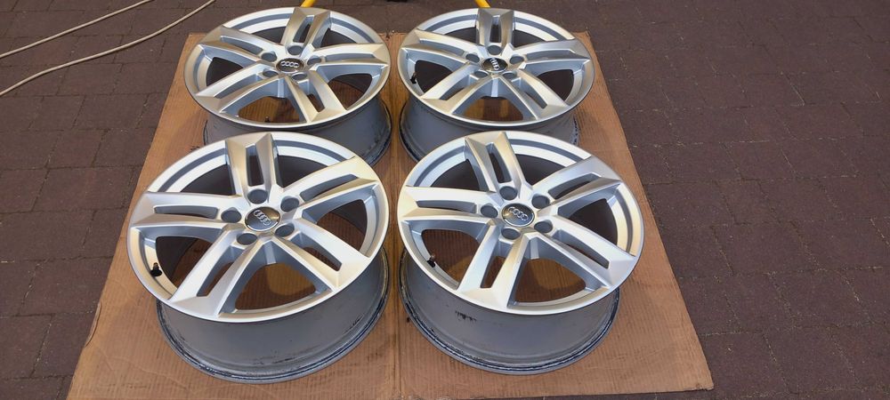 Felgi aluminiowe oryginał AUDI A4 B8/B9  5x112, 7Jx17, ET42, 66.5, Bdb