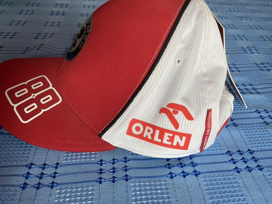 Czapka Racing Orlen Robert Kubica z podpisem i certyfikatem autentyk