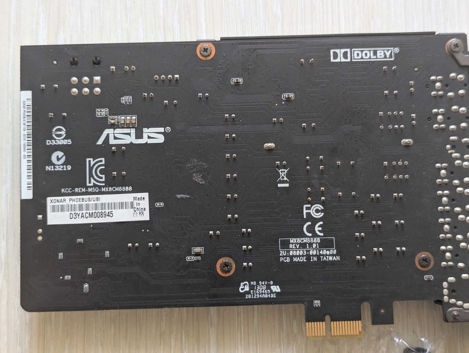 Звуковая карта Asus ROG Xonar Phoebus