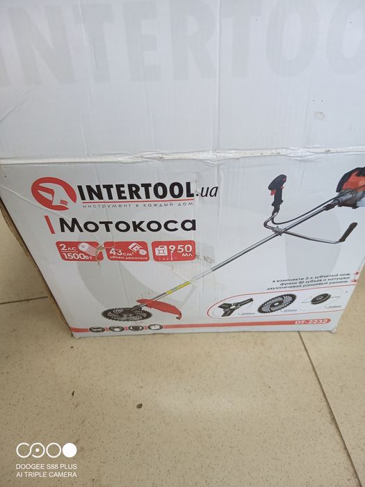 Продам тример. Intertool новый.
